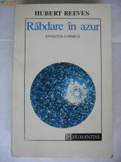 HUBERT REEVES - RABDARE IN AZUR evolutia cosmica {1993} foto
