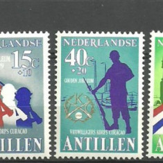 Antilele Olandeze 1979 - 50 ANI ARMATA, serie nestampilata, B33