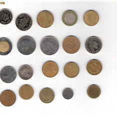 62 Lot interesant de monede si jetoane (fise, token)(20 bucati)
