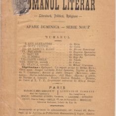 Revista Romanul Literar - 1906