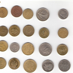 141 Lot interesant de monede si jetoane (fise, token)(20 bucati)
