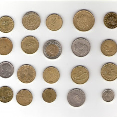 118 Lot interesant de monede si jetoane (fise, token)(20 bucati)