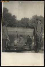 La vanatoare in Delta Dunarii, foto Berman Bucuresti, interbelica