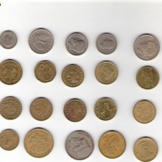 160 Lot interesant de monede si jetoane (fise, token)(20 bucati)