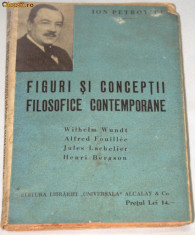 Figuri si conceptii Filosofice contemporane, anticariat foto