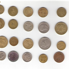 134 Lot interesant de monede si jetoane (fise, token)(20 bucati)
