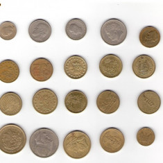 148 Lot interesant de monede si jetoane (fise, token)(20 bucati)