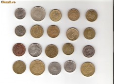 120 Lot interesant de monede si jetoane (fise, token)(20 bucati)
