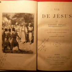 ERNEST RENAN - VIE DE JESUS -1870-cu 60 gravuri G.Durand