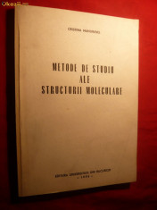 C.Mandravel - Metode de Studiu - Structura Moleculara-1996 foto