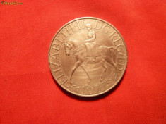 Moneda ANGLIA Comemorativa - Jubileul de Argint al Reginei foto