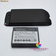 Baterie extinsa htc desire g7 3000mAh acumulator + folie protectie ecran + expediere gratuita foto