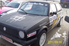 VW GOLF RALLY AUTO foto