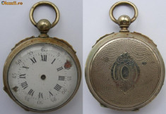 Ceas vechi de buzunar defect (1) - de colectie foto