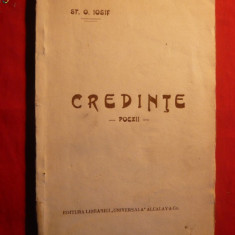 ST.O.IOSIF - CREDINTE - ED. 1927