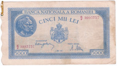 Bancnota 5000 Lei 2 mai 1944 (1) foto