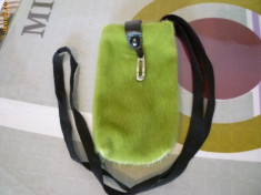 husa telefon pentru gat pufoasa fluffy iphone samsung nokia htc foto