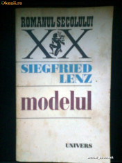Modelul - SIEGFRIED LENZ (1978) foto