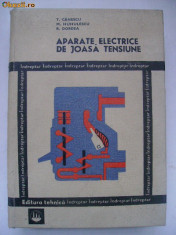 T. Canescu, s.a. - Aparate electrice de joasa tensiune (1977) foto