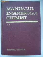 Manualul inginerului chimist, vol. II foto