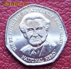 Jamaica 1 Dollar 2006 UNC foto