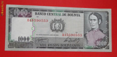 Lot 2 bancnote Argentina 1 peso 1983 1 austral Tucuman 1991UNC necirculate foto
