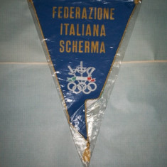 370 Fanion Federatia Italiana de Scrima