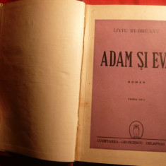 Liviu Rebreanu -ADAM SI EVA -Ed. Cugetarea 1946