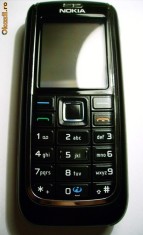 Telefon Nokia 6151 + accesorii (fata schimb, cablu date, casti, husa piele, card 1Gb) foto