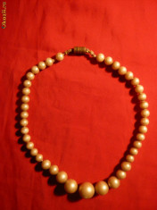 Sirag imitatie perle , L= 30,5 cm foto