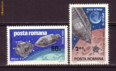 Romania L702 Apollo 9-10 1969 foto
