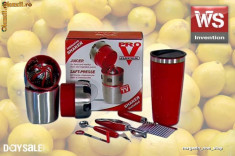 Pachet Pro V Juicer and Shaker cu Pro V Decoset foto