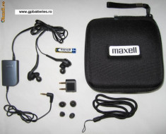 Casca Maxell digital stereo HP-NC18 + borseta 303312 foto