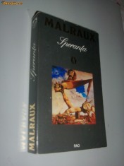 ANDRE MALRAUX - SPERANTA (RAO, 1994) foto