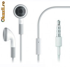 Handsfree Casti Headset Iphone 2G 3G 3GS 4 4G Cu microfon!CEL MAI BUN SUNET! foto