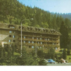 CP186-66 Poiana Brasov -Hotel Bradul -carte postala necirculata