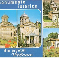 CP186-13 Monumente istorice jud. Valcea -carte postala necirculata