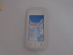 Husa Silicon Nokia N97 Mini Alba foto