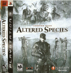 JOC PS3 VAMPIRE RAIN ALTERED SPECIES ORIGINAL / STOC REAL / by DARK WADDER foto