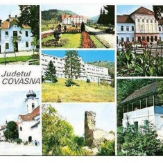 CP187-20 Judetul Covasna -carte postala necirculata