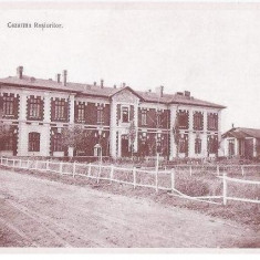 CP188-76 Colectia ,,Barladul de altadata" -Berlad. Cazarma Rosiorilor 1908-(reprint) -carte postala necirculata