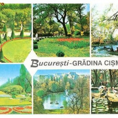 CP188-22 Bucuresti -Gradina Cismigiu -carte postala necirculata