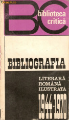 Bibliografia-Literatura Romana Ilustrata 1944-1970 foto