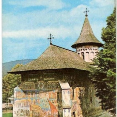 CP188-41 Biserica Voronet -carte postala necirculata