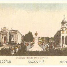 CP188-91 Colectia ,,Barladul de altadata" -Fundatiunea Belloescu Grivita(jud.Tutova)1909 -(reprint) -carte postala necirculata