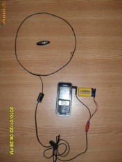 Handsfree copiat examene/bac + instructiuni folosire foto