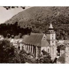 CP189-48 Brasov. Biserica Neagra -carte postala circulata 1966