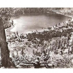 CP189-76 Tusnad -Lacul ,,Sf. Ana" -RPR -carte postala circulata 1962