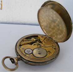 Ceas vechi de buzunar defect (4) - de colectie foto