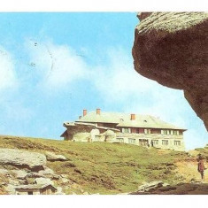 CP190-31 Muntii Bucegi. Cabana Babele -carte postala circulata 1967